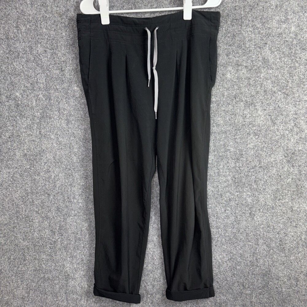 prANA Pants Womens Size M Black Jogger Casual Active